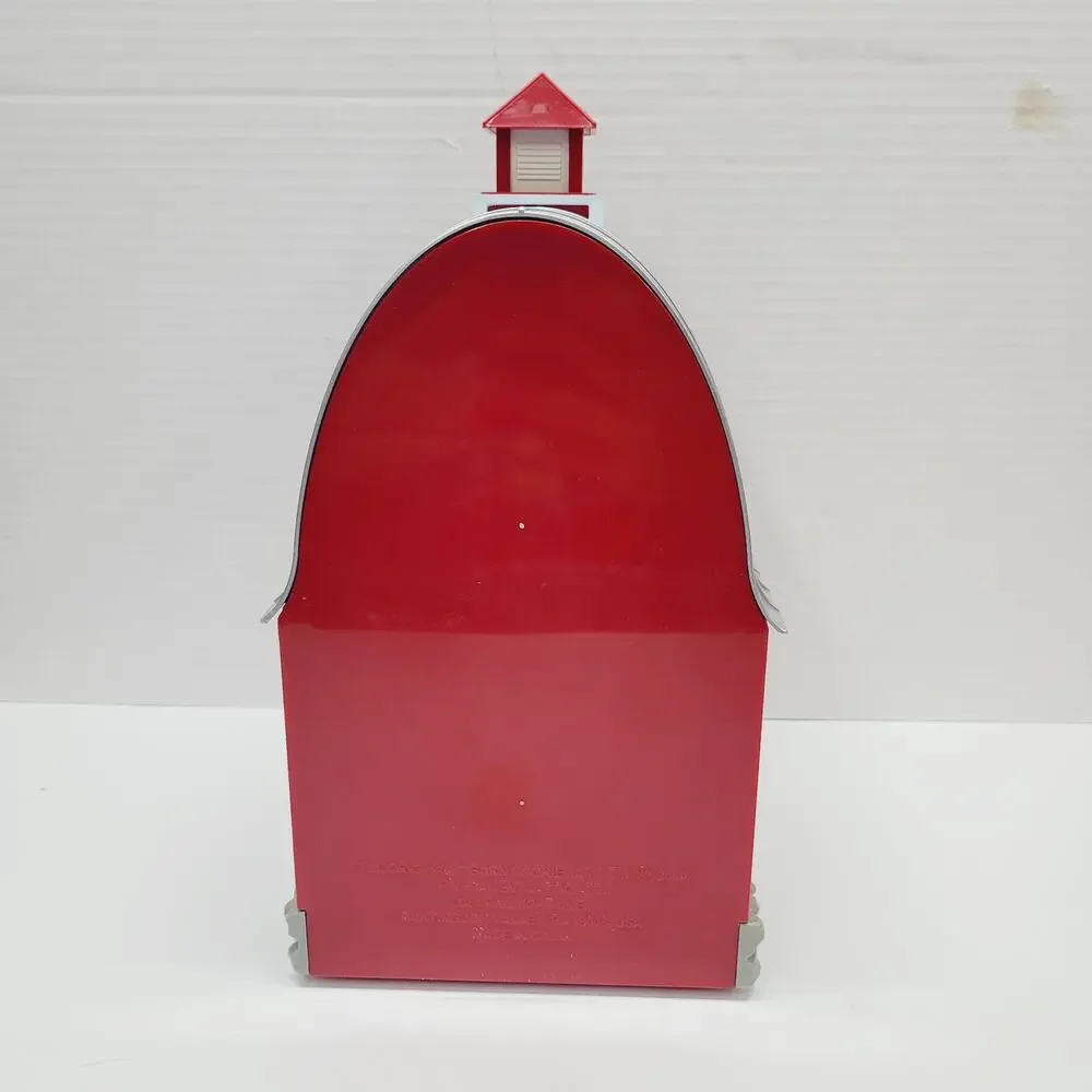 The Original Barn Cookie Jar Green Acres Musical Theme Song Red Farm Vintage